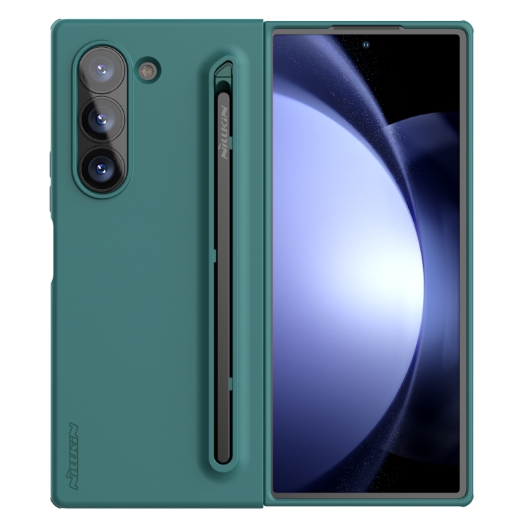 NILLKIN FLEX PURE Husă De Protecție Cu Stilou Pentru Samsung Galaxy Z Fold6 5G Verde