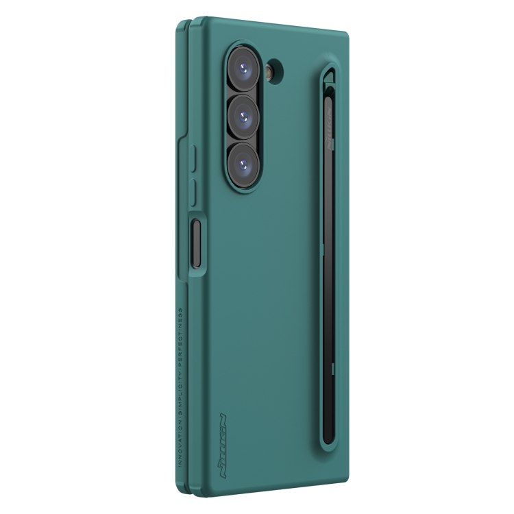 NILLKIN FLEX PURE Husă De Protecție Cu Stilou Pentru Samsung Galaxy Z Fold6 5G Verde