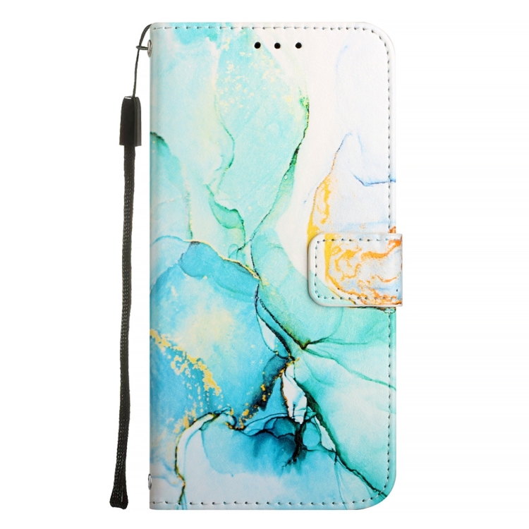 ART MARBLE Husă Portofel Pentru Xiaomi Redmi 13 GREEN