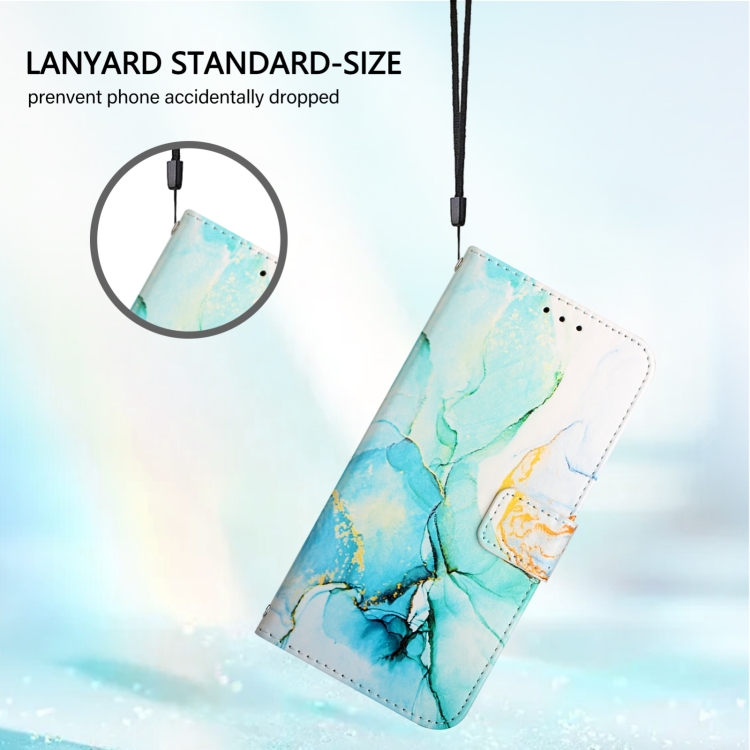 ART MARBLE Husă Portofel Pentru Xiaomi Redmi 13 GREEN