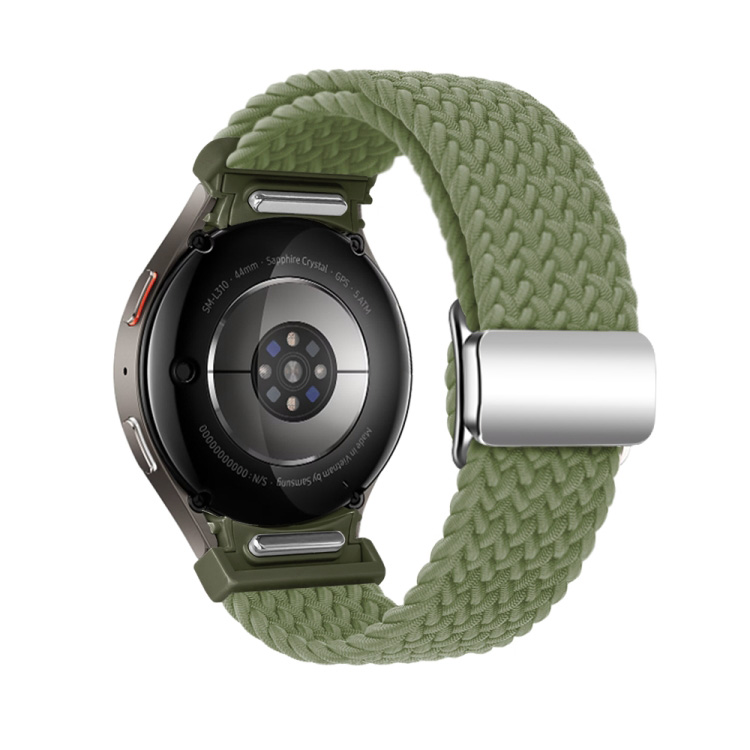 Curea Din Nailon împletită Pentru Samsung Galaxy Watch 7 (40 / 44 Mm) CACTUS