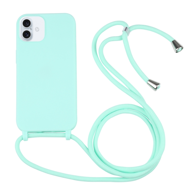 ROPE Capac Cu Snur Apple IPhone 16 Mentol