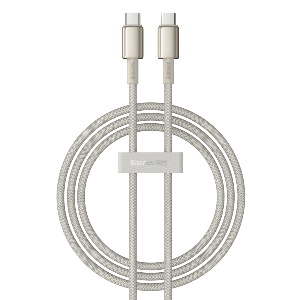 BASEUS TUNGSTEN GOLD 100W Cablu USB-C / USB-C 1 Metru Auriu