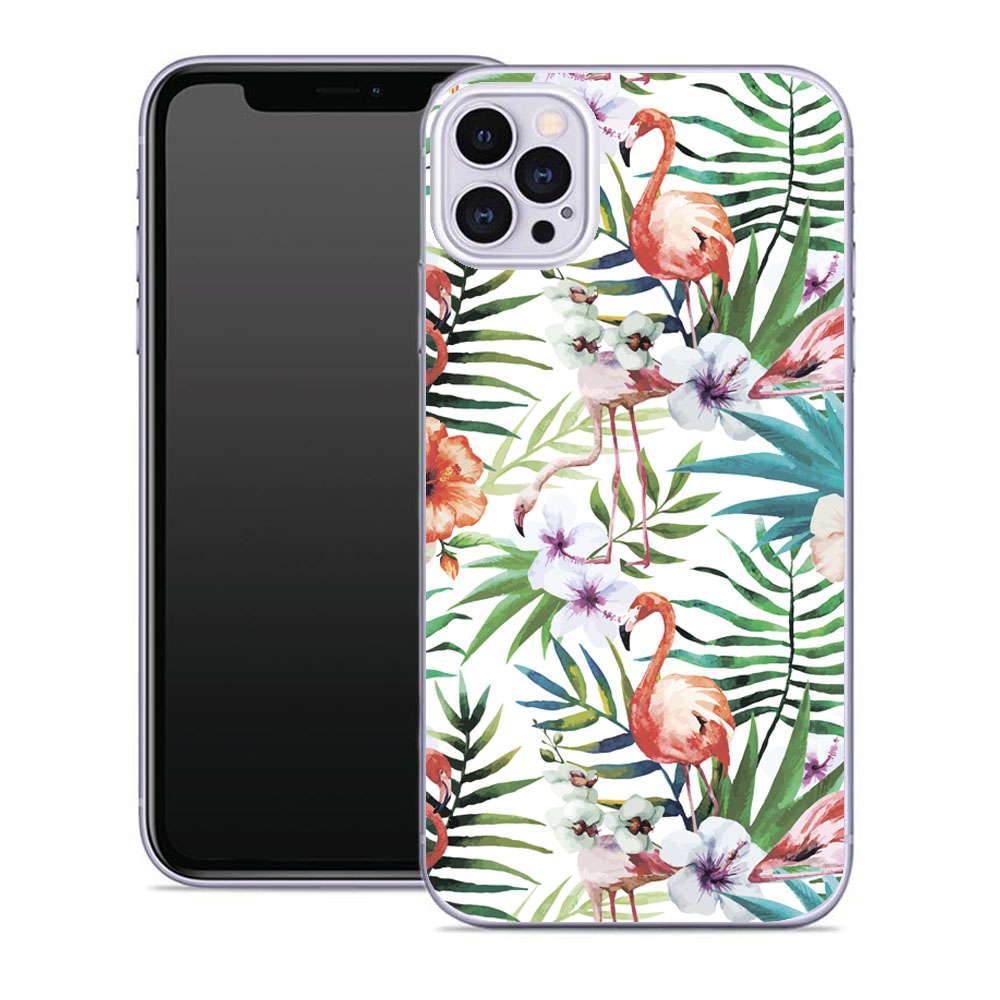 Apple MY ART Pro tective Apple iPhone 12 Pro Max FLAMINGOS (009)