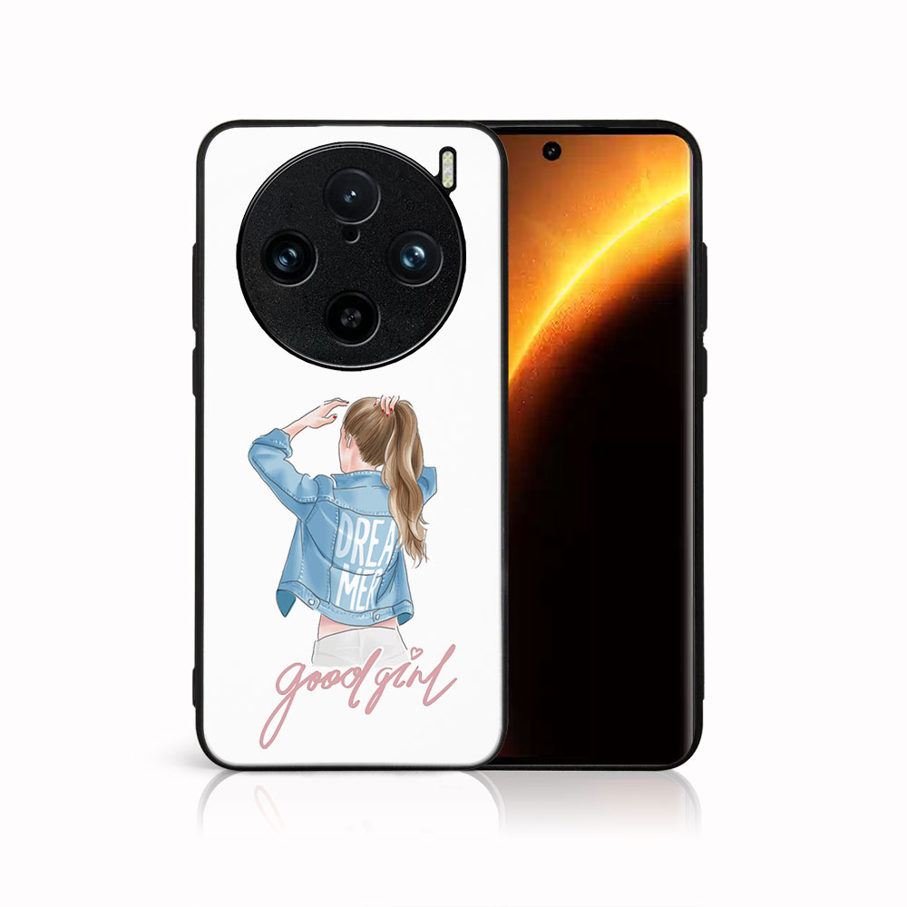 MY ART Husă De Protecție Pentru Vivo X100 Pro 5G BUN GIRL (130)