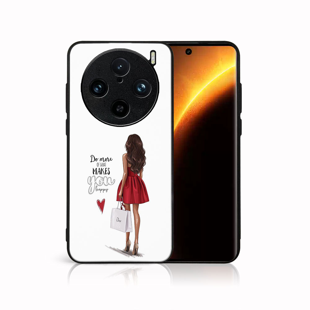 MY ART Capac De Protecție Pentru Vivo X100 Pro 5G RED DRESS (137)