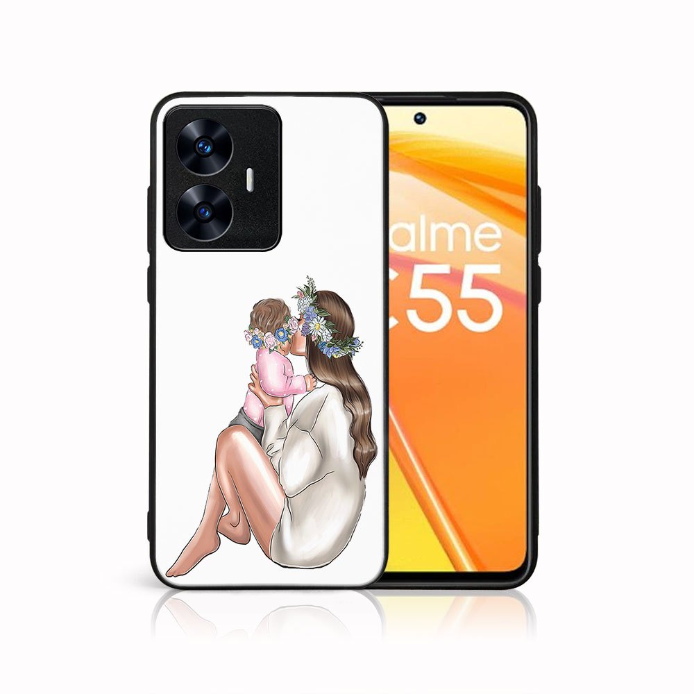 MY ART Husă De Protecție Pentru Realme C55 BEBE GIRL (111)