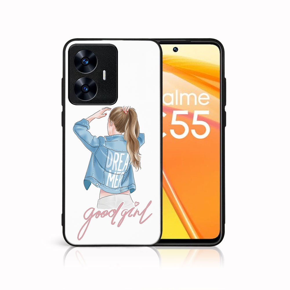 MY ART Husă De Protecție Pentru Realme C55 BUN GIRL (130)