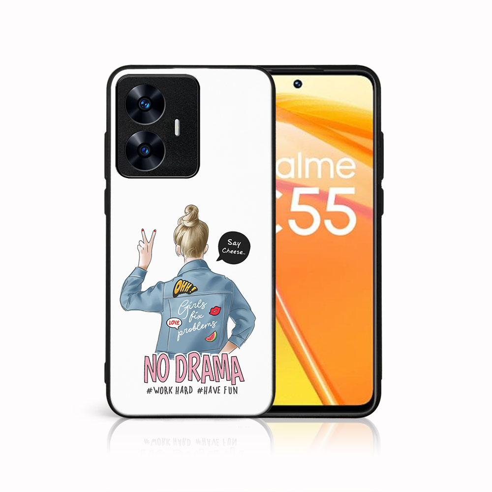 MY ART Husă De Protecție Pentru Realme C55 NO DRAMA (138)