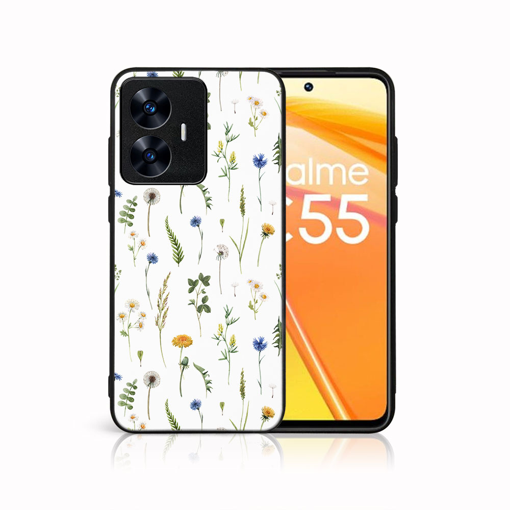 MY ART Husă De Protecție Pentru Realme C55 WILDFLOWER (153)