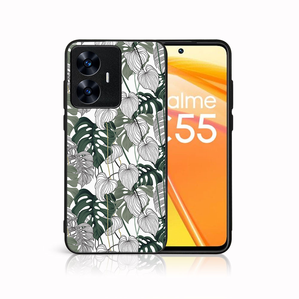 MY ART Husă De Protecție Pentru Realme C55 LEAF (175)