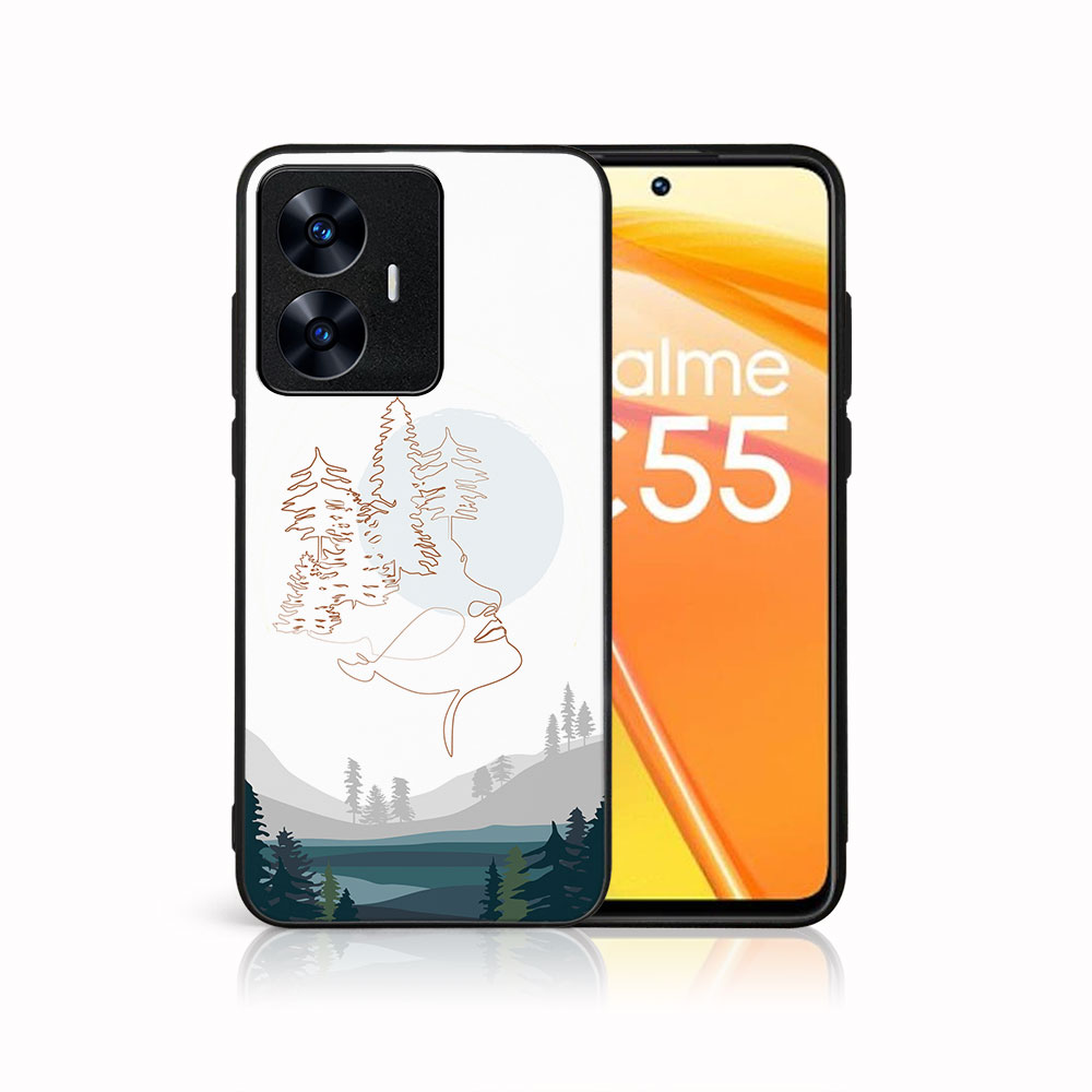 MY ART Husă De Protecție Pentru Realme C55 LAKE (192)