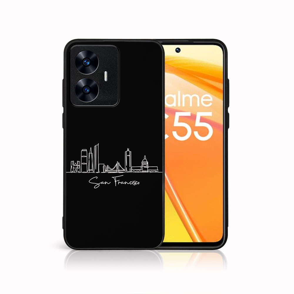 MY ART Husă De Protecție Pentru Realme C55 SAN FRANCISCO (212)