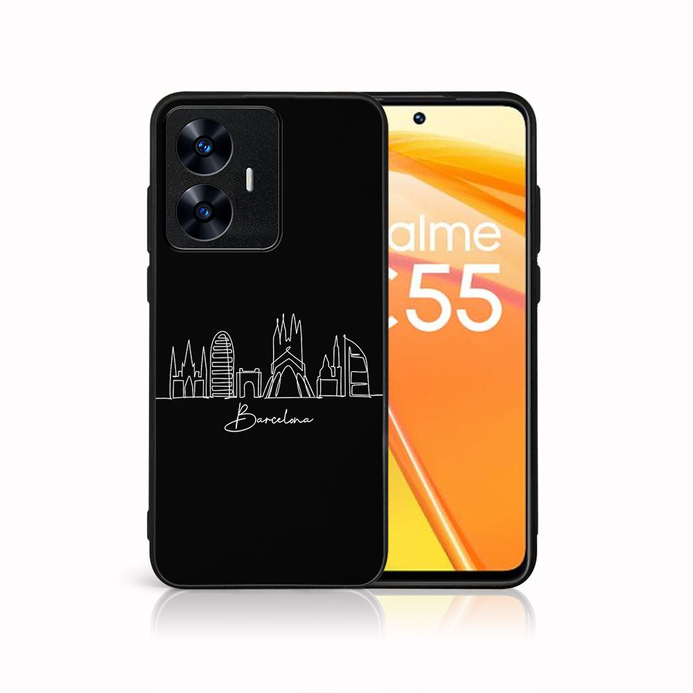 MY ART Husă De Protecție Pentru Realme C55 BARCELONA (213)