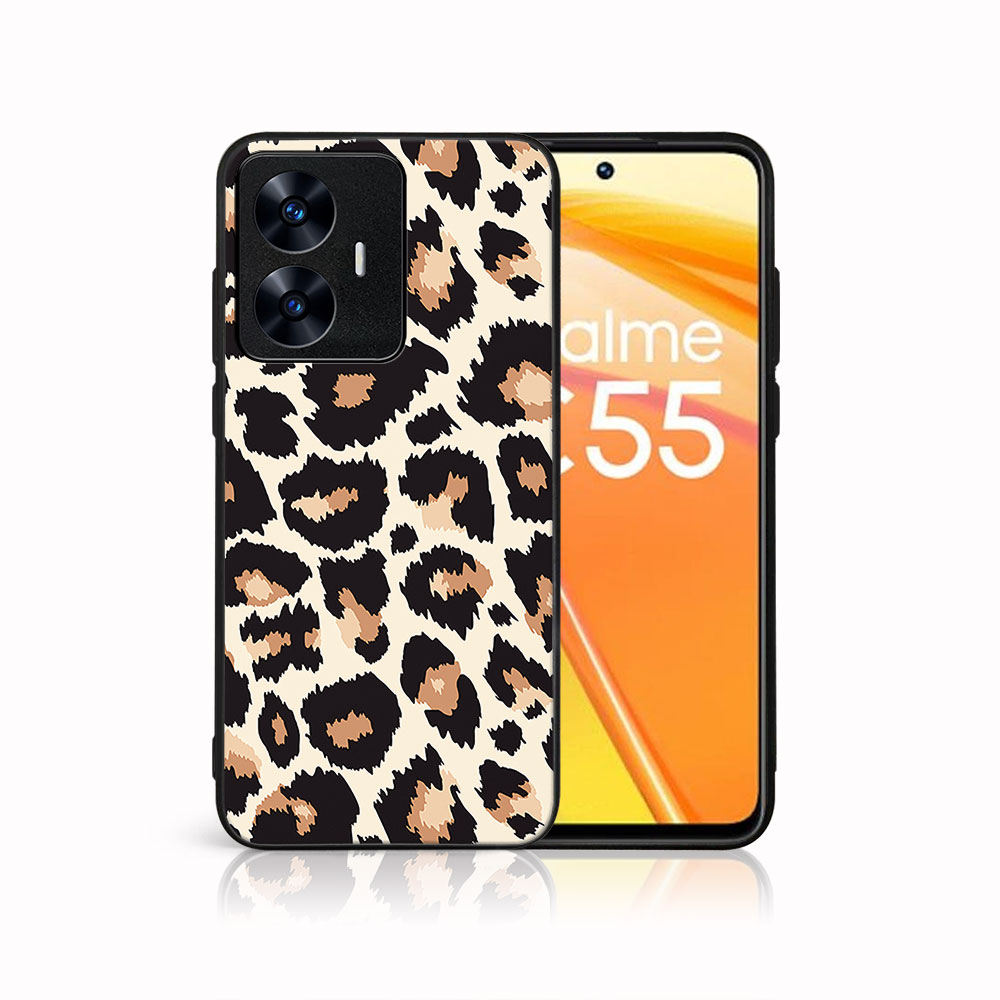 MY ART Husă De Protecție Pentru Realme C55 LEOPARD PRINT (238)