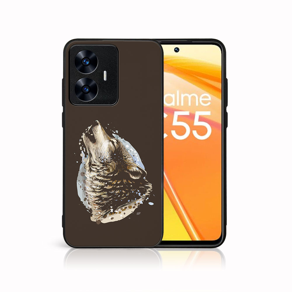 MY ART Husă De Protecție Pentru Realme C55 HOWL (244)