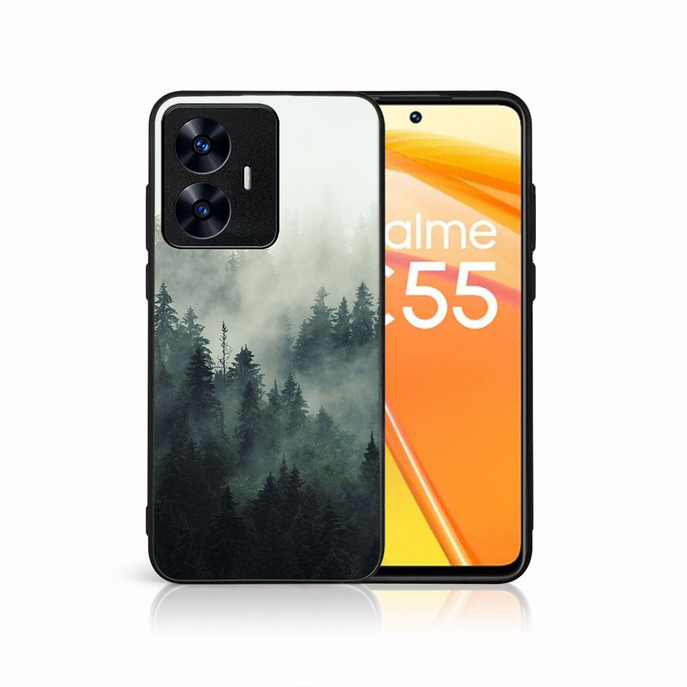 MY ART Husă De Protecție Pentru Realme C55 FOREST (248)