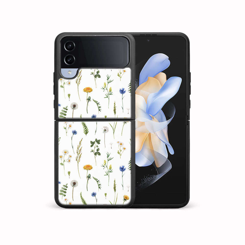 MY ART Husă De Protecție Pentru Samsung Galaxy Z Flip4 5G WILDFLOWER (153)