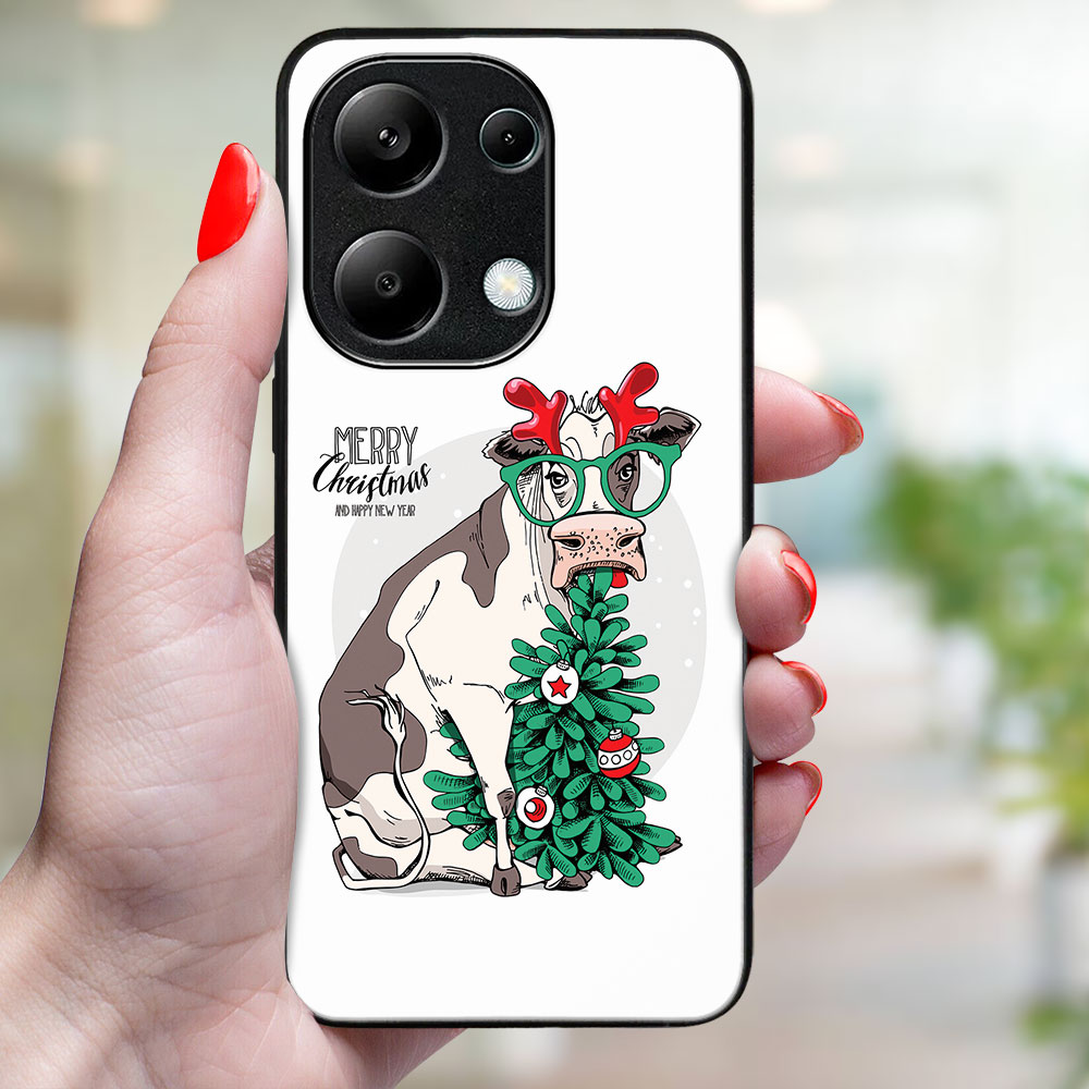 MY ART Husă Cu Design De Crăciun Xiaomi Redmi Note 13 MERRY CHRISTMAS (074)