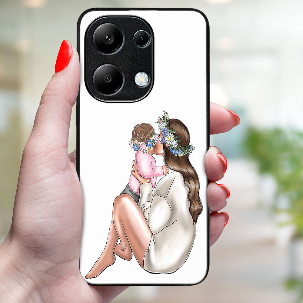 MY ART Husă De Protecție Pentru Xiaomi Redmi Note 13 Pro BABY GIRL (111)