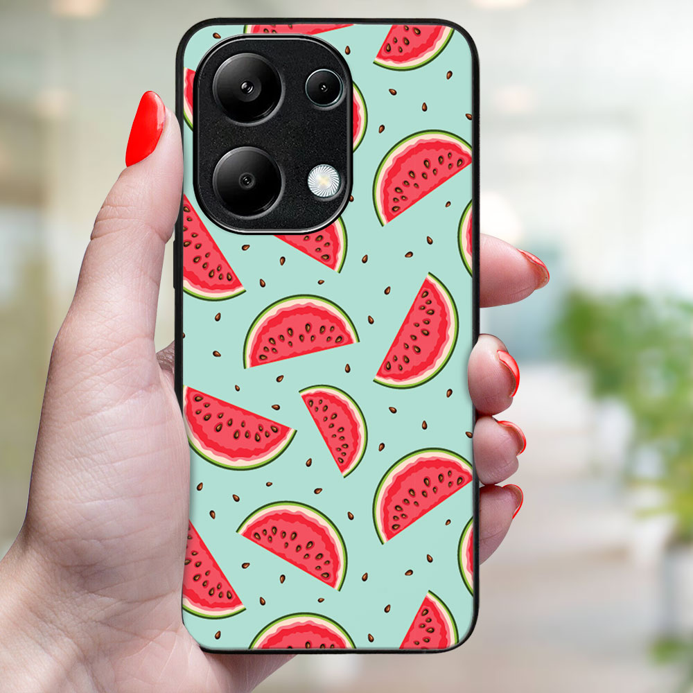 MY ART Husă De Protecție Pentru Xiaomi Redmi Note 13 PEPENE VERDE (120)