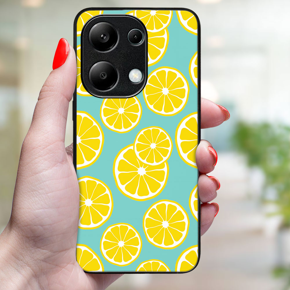 MY ART Husă De Protecție Pentru Xiaomi Redmi Note 13 LEMON (121)