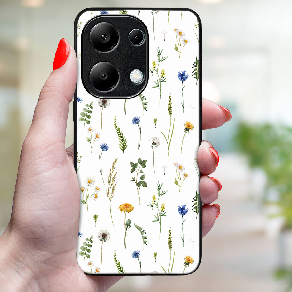 MY ART Husă De Protecție Pentru Xiaomi Redmi Note 13 Pro WILDFLOWER (153)