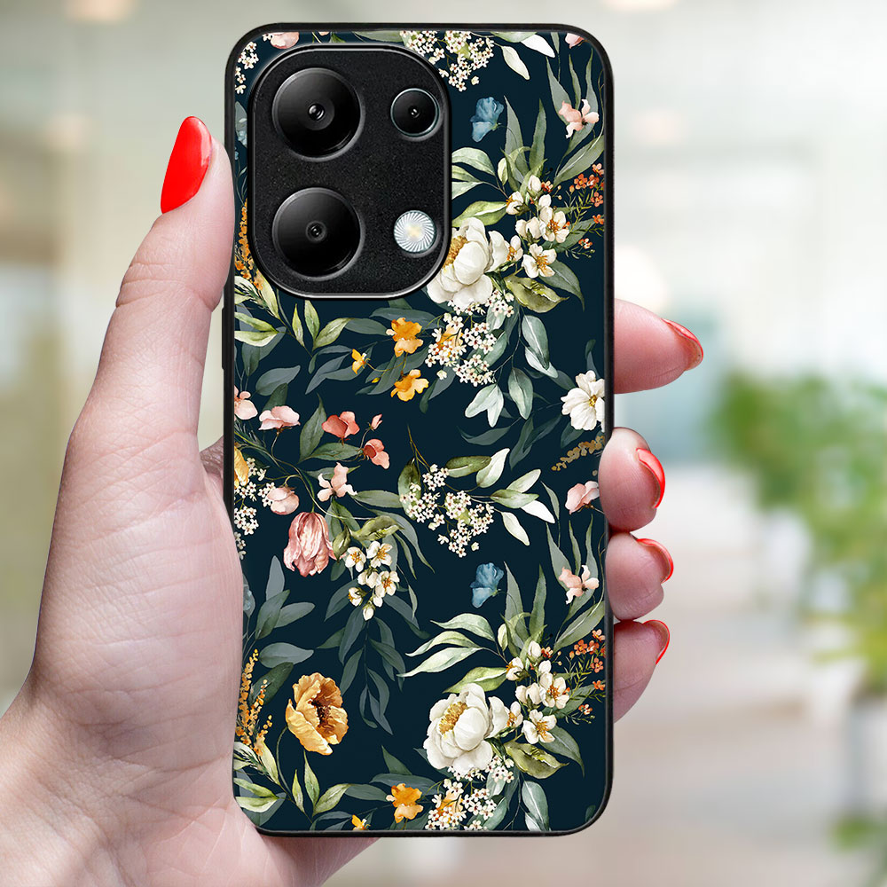 MY ART Husă De Protecție Pentru Xiaomi Redmi Note 13 FLORAL (158)