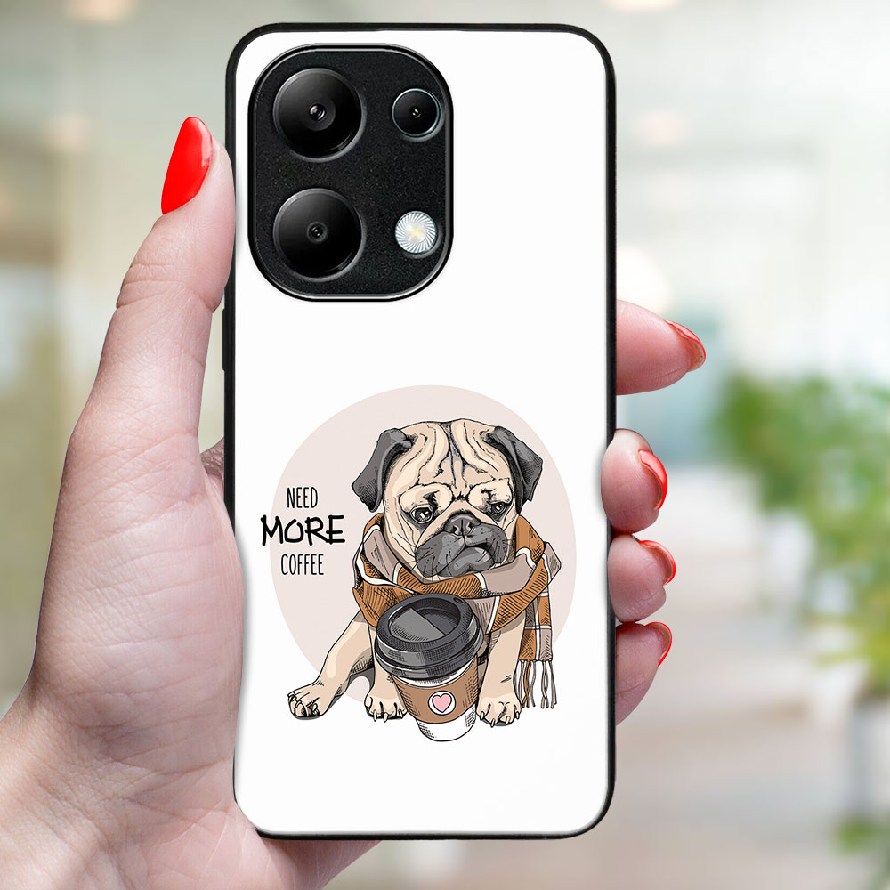 MY ART Husă De Protecție Pentru Xiaomi Redmi Note 13 Pro MORE COFFEE (184)