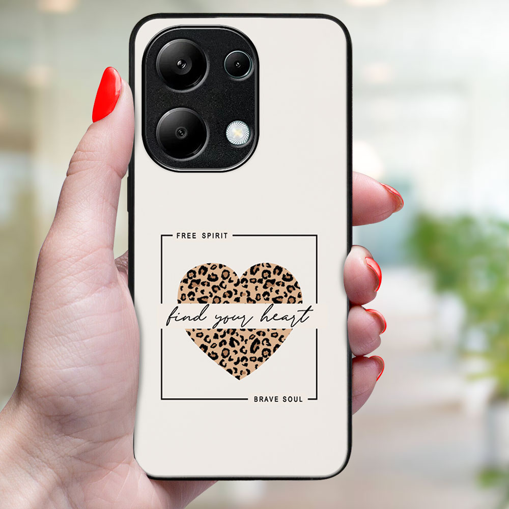 MY ART Husă De Protecție Pentru Xiaomi Redmi Note 13 WILD HEART (241)