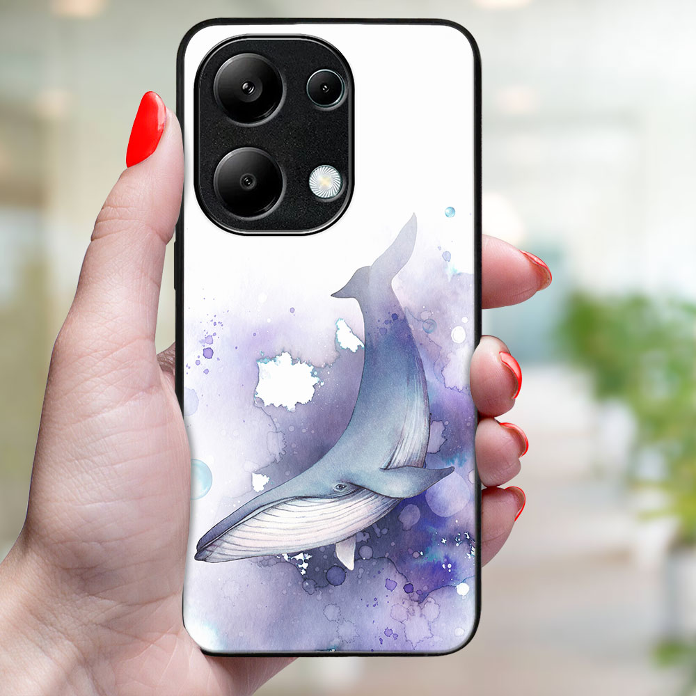 MY ART Husă De Protecție Pentru Xiaomi Redmi Note 13 Pro WHALE (242)