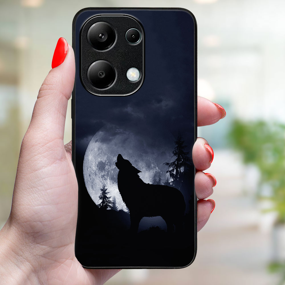 MY ART Husă De Protecție Pentru Xiaomi Redmi Note 13 WOLF (247)