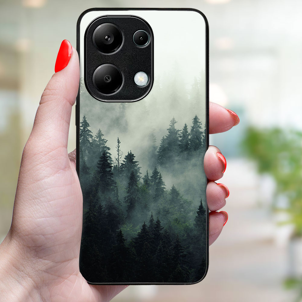 MY ART Husă De Protecție Pentru Xiaomi Redmi Note 13 FOREST (248)