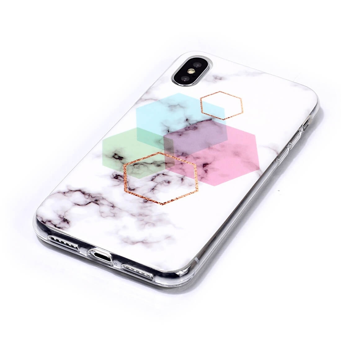 Apple MARBLE Pro tective pentru Apple iPhone X / iPhone XS HEXAGON