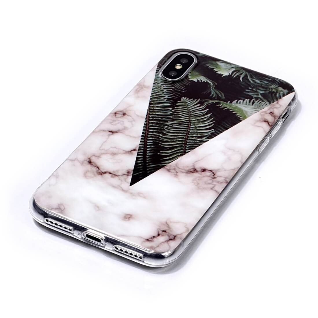 Apple MARBLE Pro tective pentru Apple iPhone X / iPhone XS LEAVES