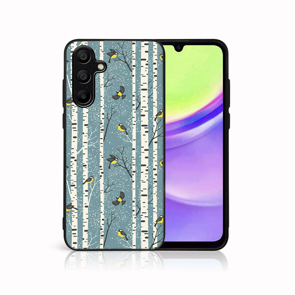 MY ART Husă Cu Design De Crăciun Samsung Galaxy A25 5G BIRCH (072)