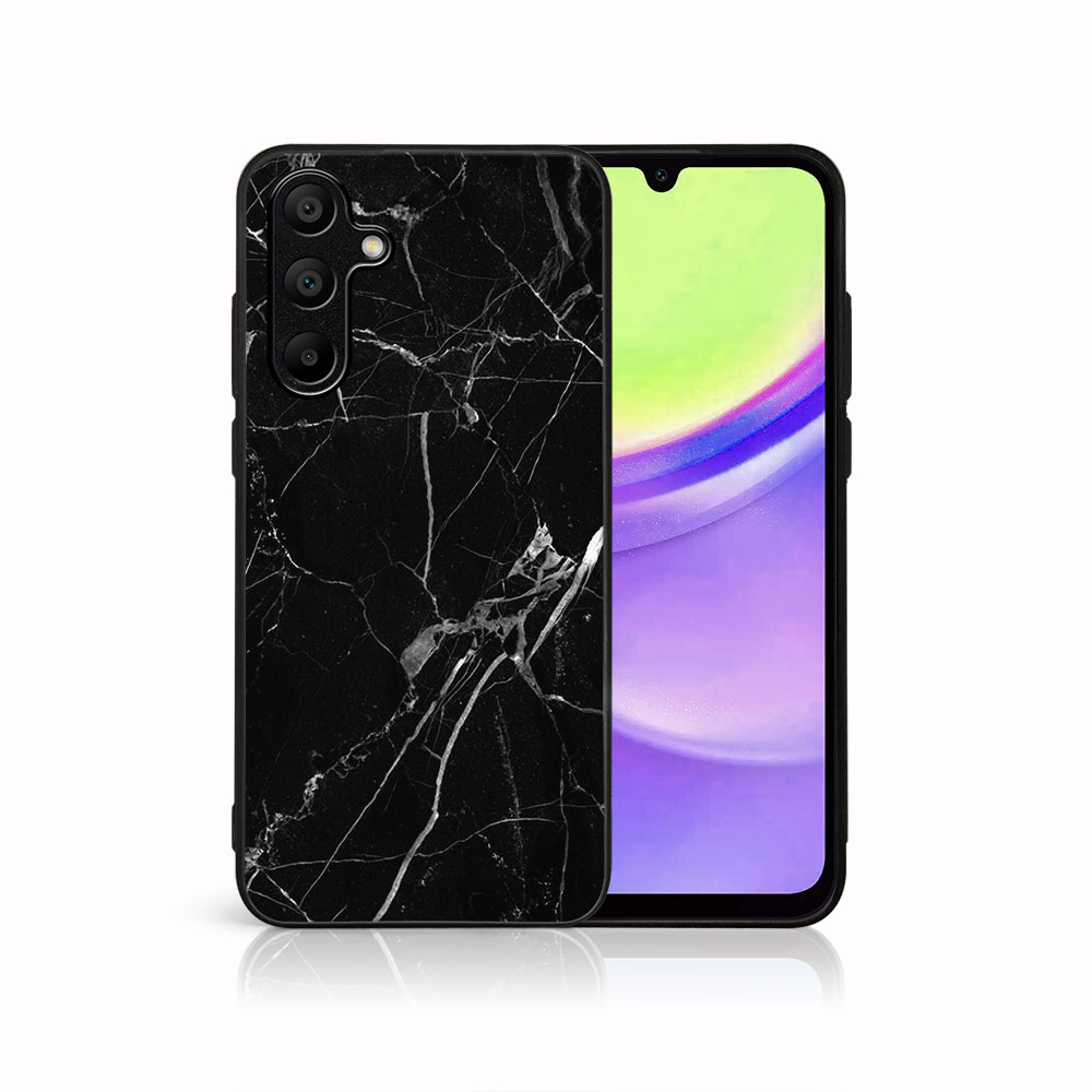 MY ART Husă De Protecție Pentru Samsung Galaxy A25 5G BLACK MARBLE (142)