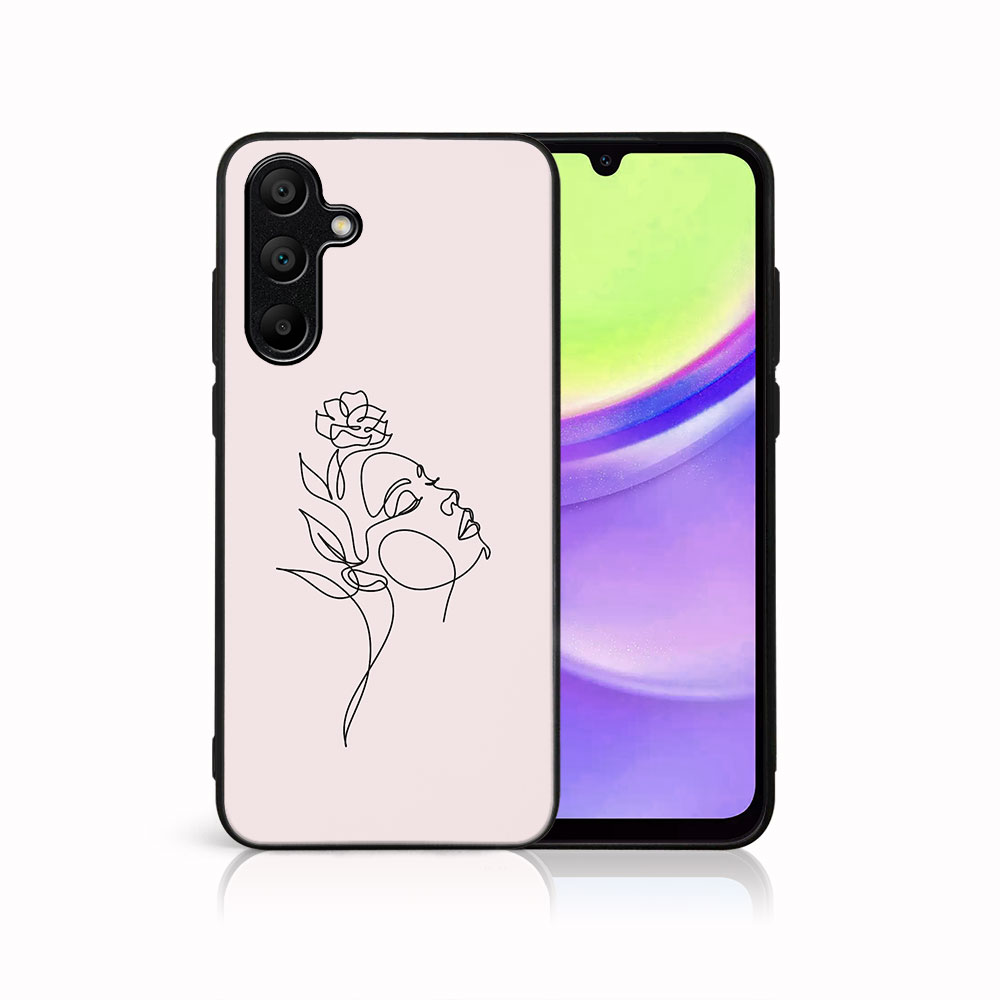 MY ART Husă De Protecție Pentru Samsung Galaxy A25 5G ROSE GIRL (198)