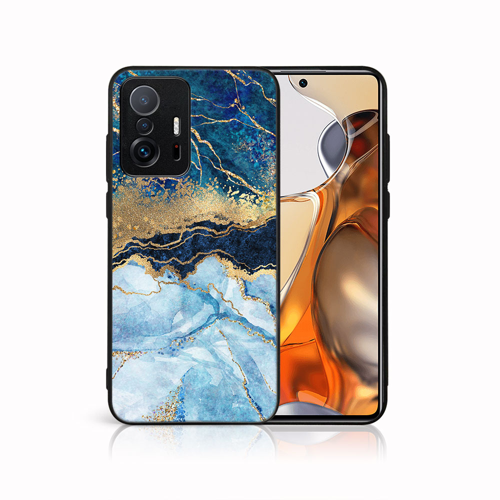 MY ART Capac De Protecție Pentru Xiaomi 11T / 11T Pro BLUE MARBLE (141)