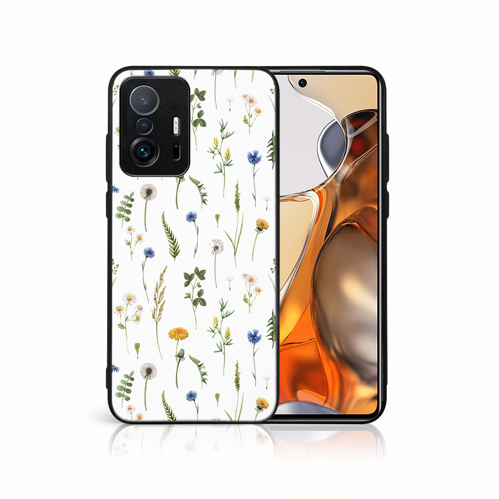 MY ART Husă De Protecție Pentru Xiaomi 11T / 11T Pro FLORE SĂLBATICĂ (153)