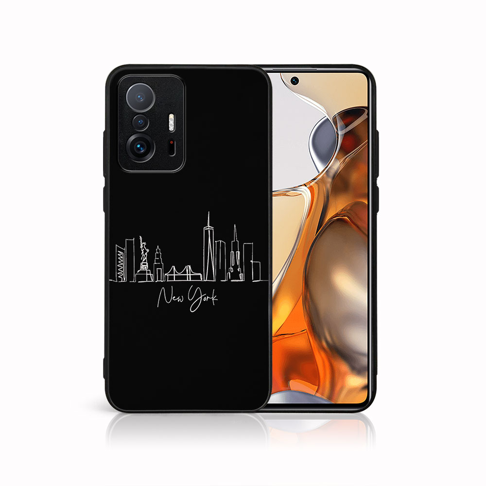 MY ART Husă De Protecție Pentru Xiaomi 11T / 11T Pro NEW YORK (207)