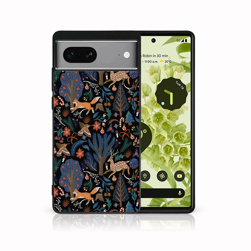 MY ART Husă Cu Design De Crăciun Google Pixel 7 IARNA (071)