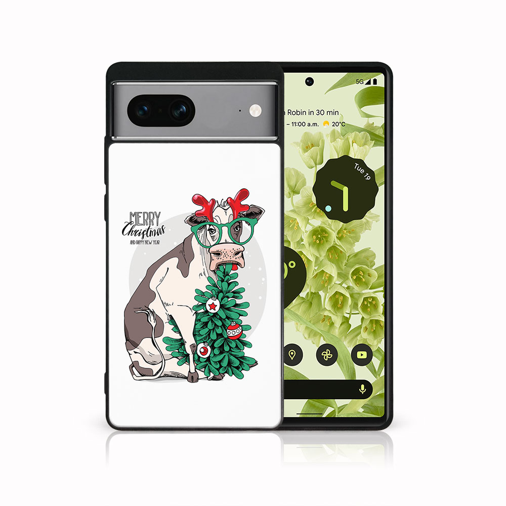 MY ART Husă Cu Design De Crăciun Google Pixel 7 MERRY CHRISTMAS (074)