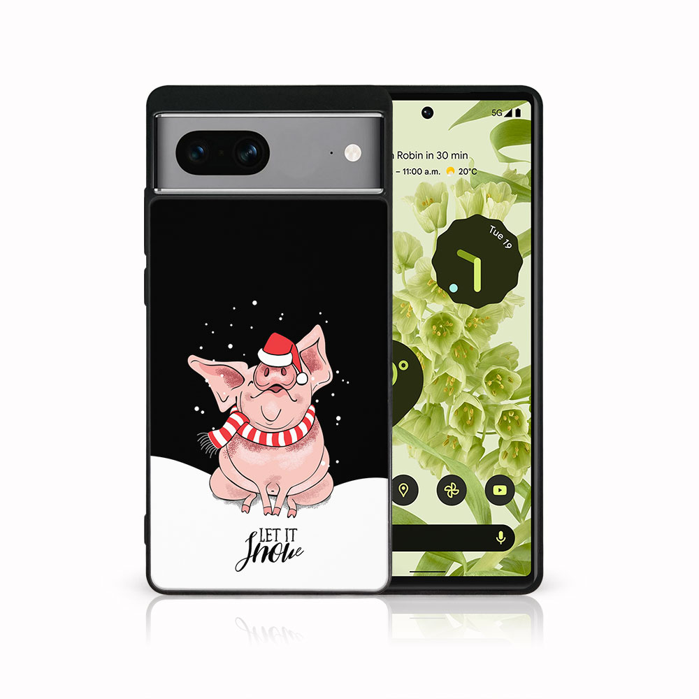 MY ART Husă Cu Design De Crăciun Google Pixel 7 LET ITSNOW (075)