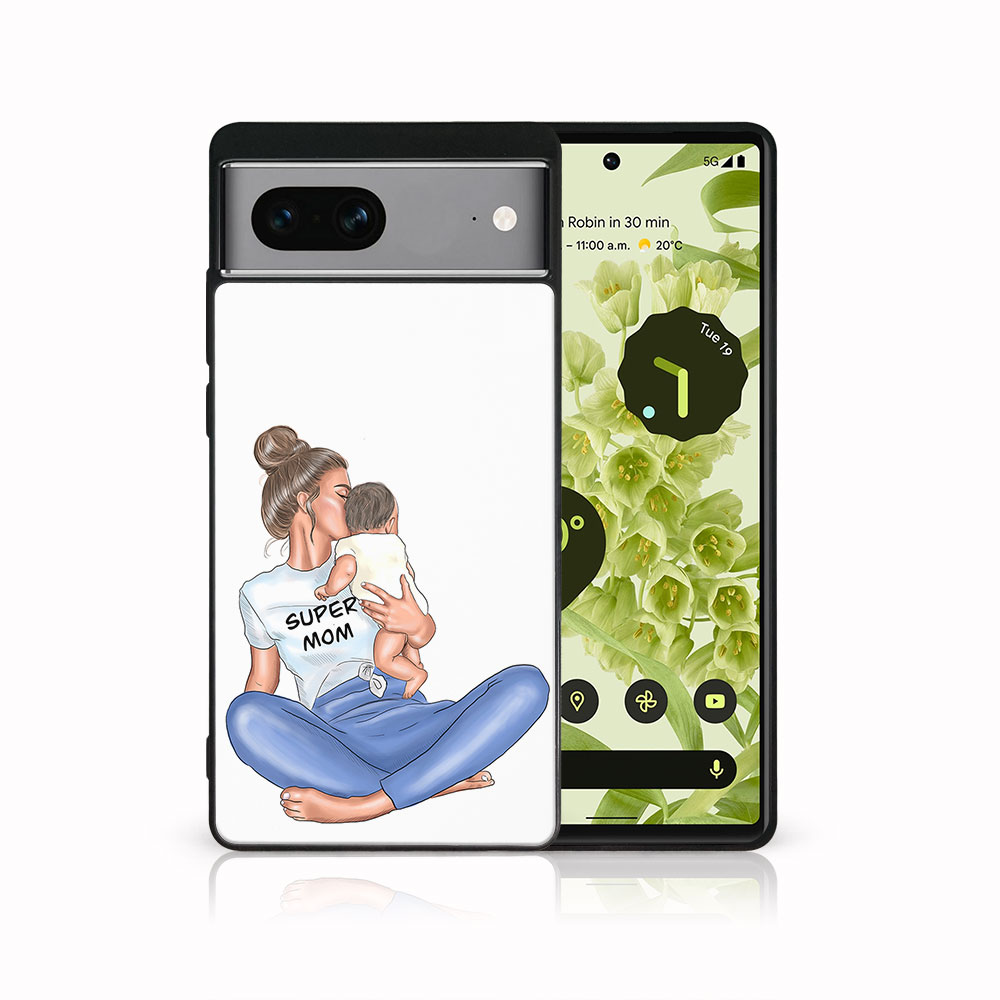 MY ART Husă De Protecție Pentru Google Pixel 7 SUPERMOM (112)