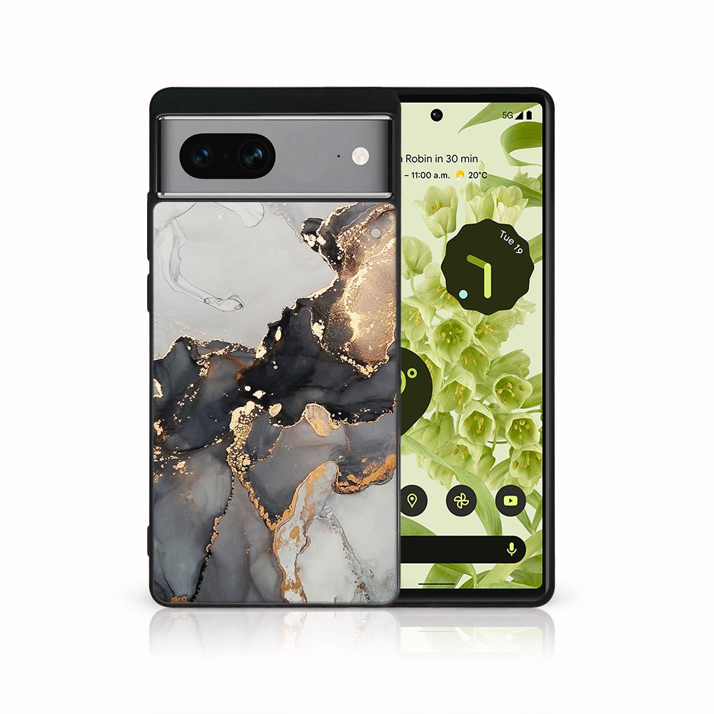 MY ART Husă De Protecție Pentru Google Pixel 7 GREY MARBLE (140)