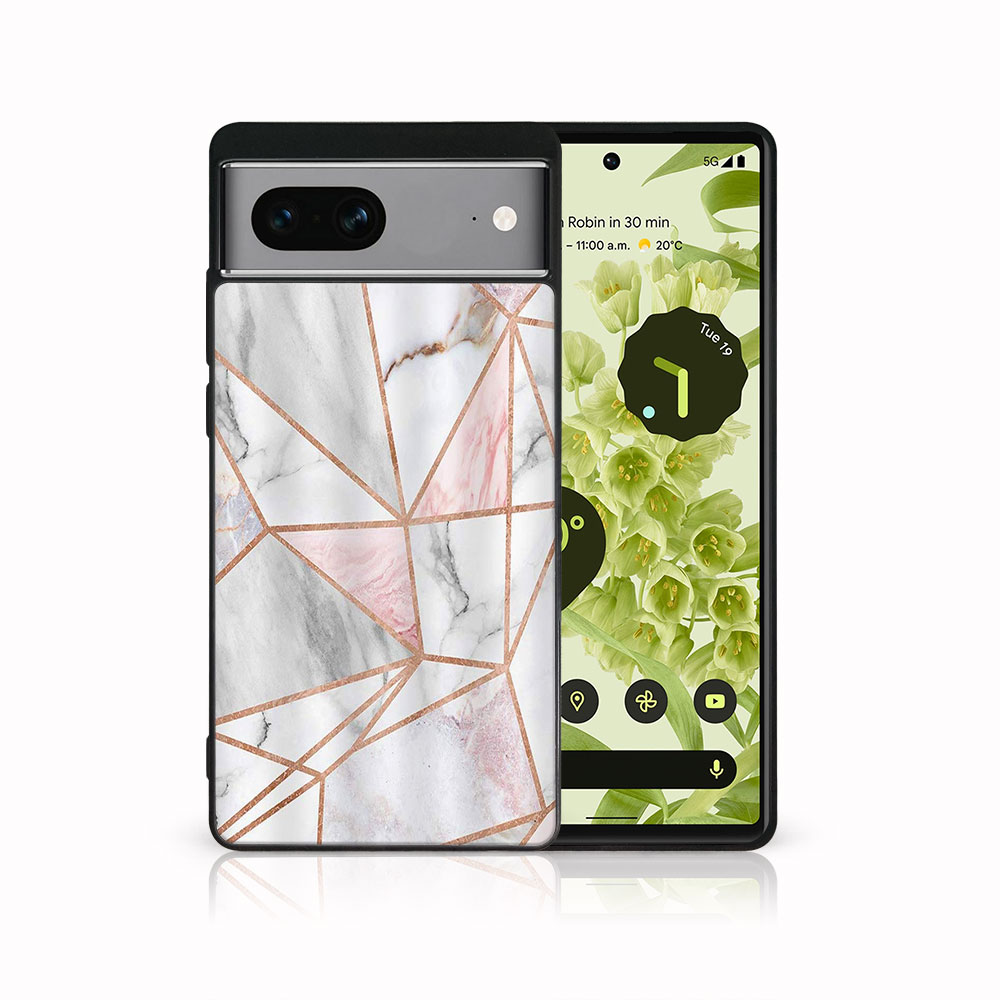 MY ART Husă De Protecție Pentru Google Pixel 7 PINK MARBLE (143)