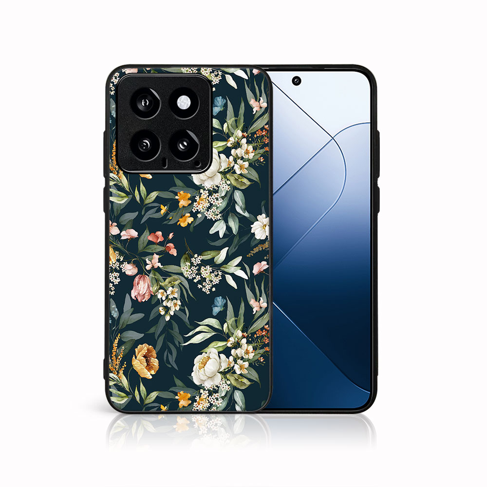 MY ART Husă De Protecție Pentru Xiaomi 14 FLORAL (158)