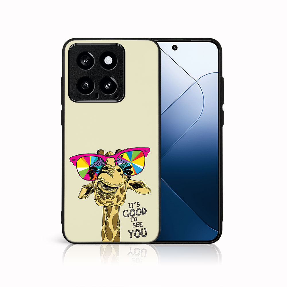 MY ART Husă De Protecție Pentru Xiaomi 14 GIRAFFE (180)