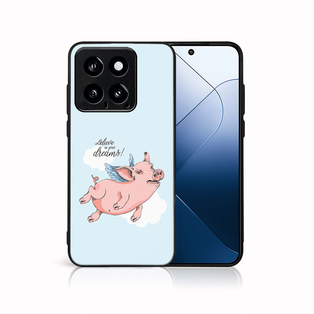 MY ART Husă De Protecție Pentru Xiaomi 14 PIG (186)